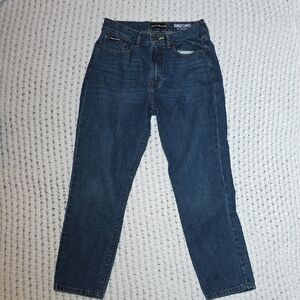 Relaxed Fit Men's Dark Blue Jeans